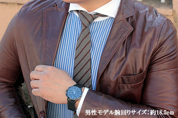 MOVADO(モバード）CIRCA(サーカ）クロノグラフ C89.9128.5040B ブラックPVD/腕時計