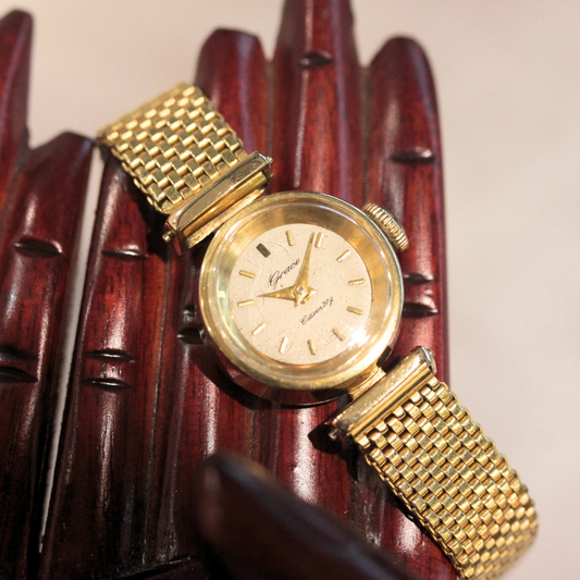 CITIZEN /シチズン / GRACE グレース / K18 750 18金 / 手巻き式 / ヴィンテージ腕時計 / citizen-553-03