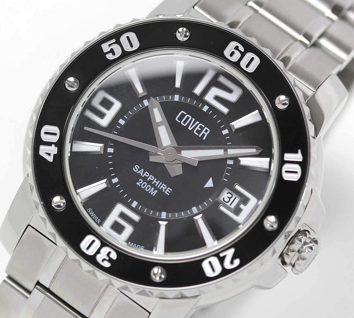 COVER（コヴァー） SPORT DIVER（スポーツダイバー） Co145.01 ブラック