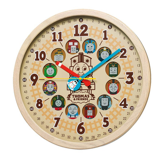 SEIKO（セイコ）キャラクタークロック　きかんしゃトーマス CQ221B 大型電波クロック　50cm