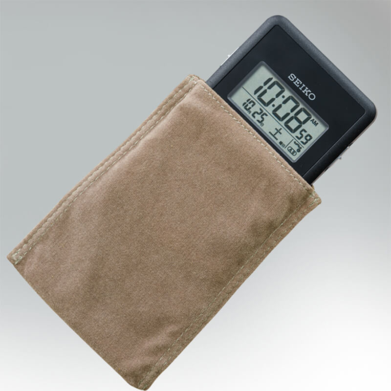 SEIKO　セイコー　電波　ポケットトーク　音声報時　DA208K　黒