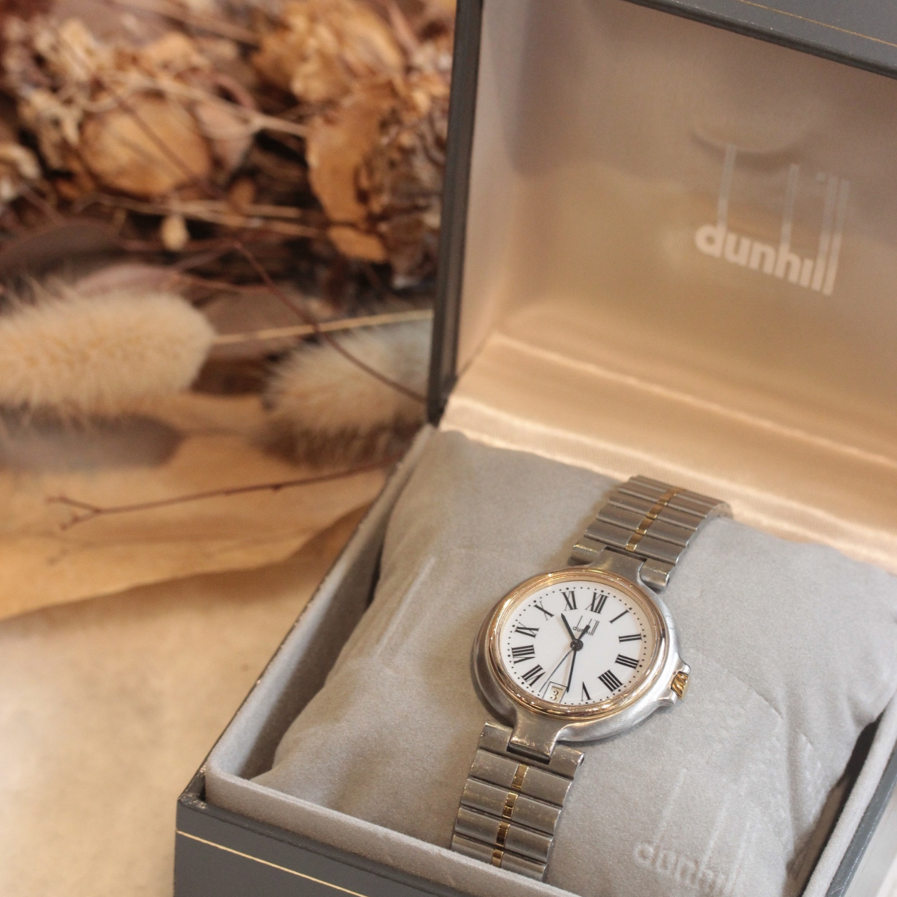 AK0603928 ＊ dunhill ダンヒル ミレニアム 黒文字盤 ブラック デイト
