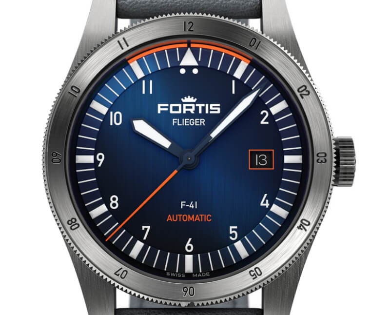 フォルティス（FORTIS)フリーガー F-41 Midnight Blue(ミッドナイトブルー)  F422.0013 腕時計