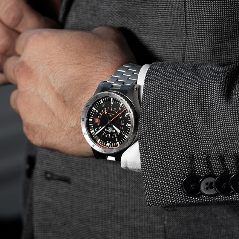 フォルティス（FORTIS)フリーガー F-43 トリプルGMT(Triple GMT) F.426.0000 腕時計