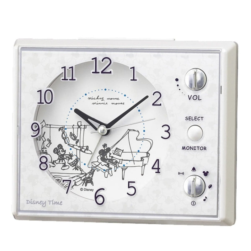SEIKO（セイコー）キャラクター目覚まし時計 ミッキー ＆ フレンズ Disney Time（ディズニータイム）　FD478W