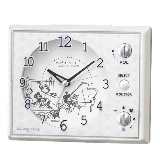 SEIKO（セイコー）キャラクター目覚まし時計 ミッキー ＆ フレンズ Disney Time（ディズニータイム）　FD478W