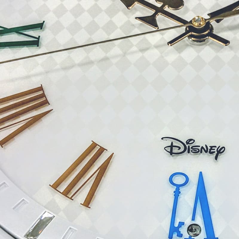 SEIKO セイコー ディズニーキャラクター 電波 掛け時計 ふしぎの国の