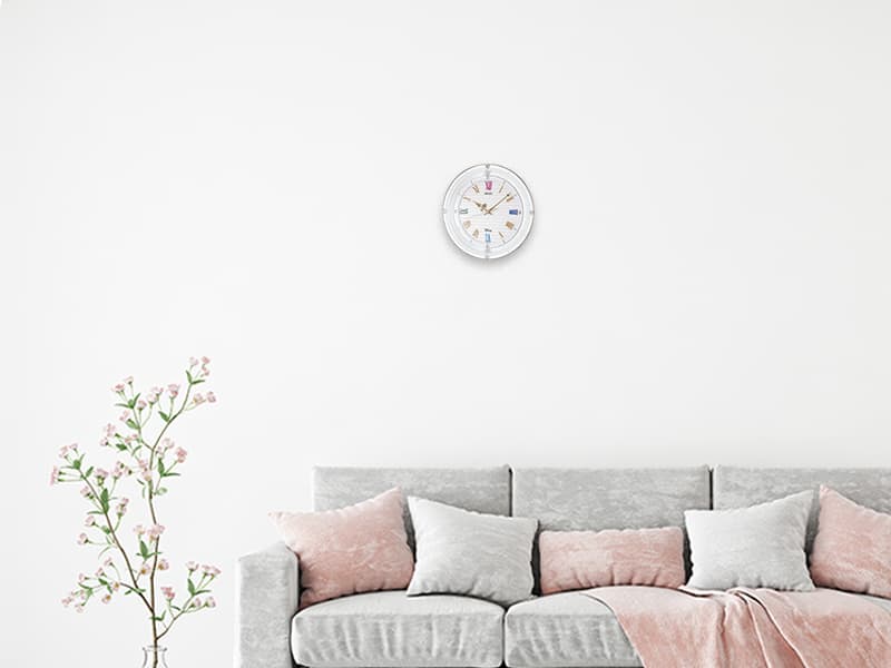 SEIKO セイコー ディズニーキャラクター 電波 掛け時計 ふしぎの国のアリス FS509W