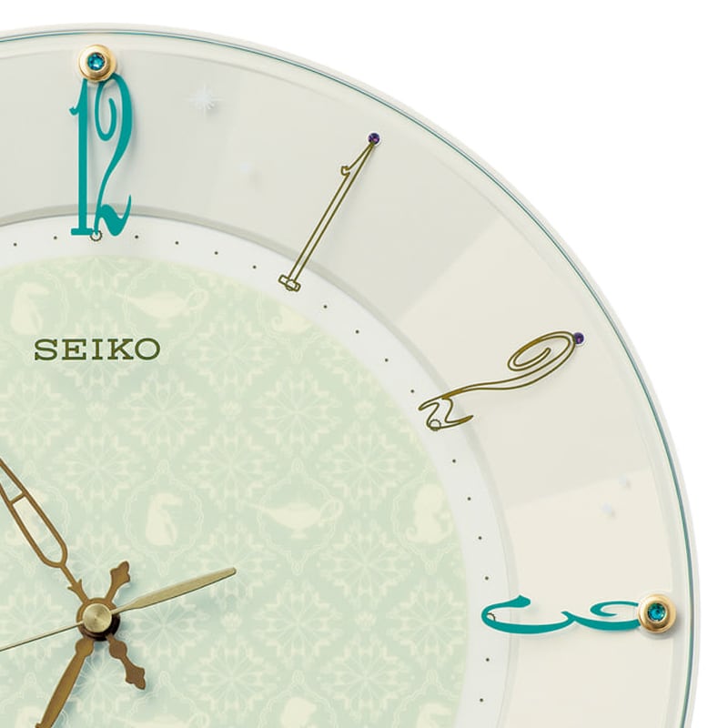 SEIKO セイコー 大人 ディズニー アラジン 電波掛け時計　FS512C