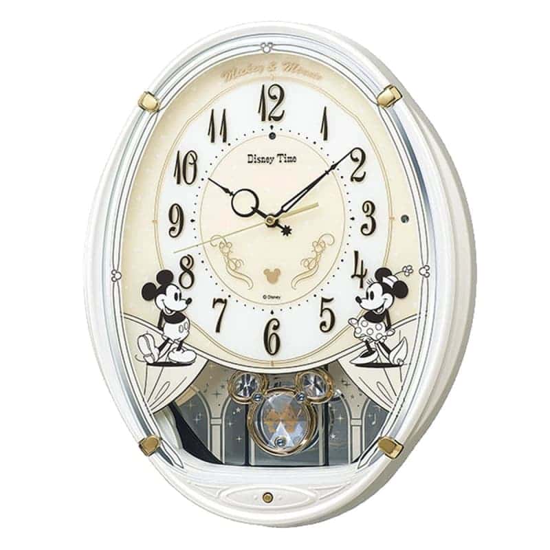 SEIKO（セイコー）キャラクター 電波アミューズ掛け時計 ミッキー＆フレンズ　Disney Time（ディズニータイム）　FW579W
