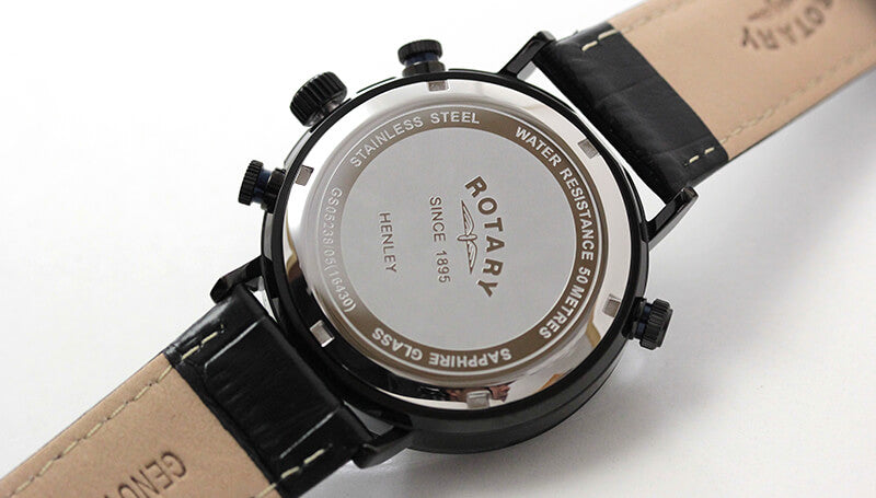 ROTARY(ロータリー) HENLEY（ヘンリー） GS05238/05 クロノグラフ 腕時計
