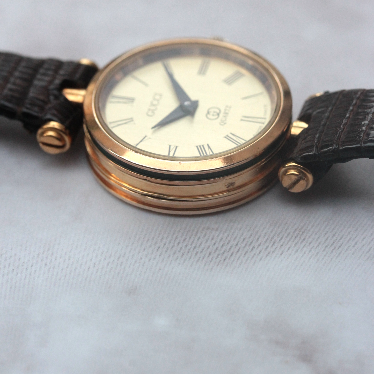 GUCCI / グッチ / OH済 / 電池式 / gucci-568-08　側面剥がれ有り