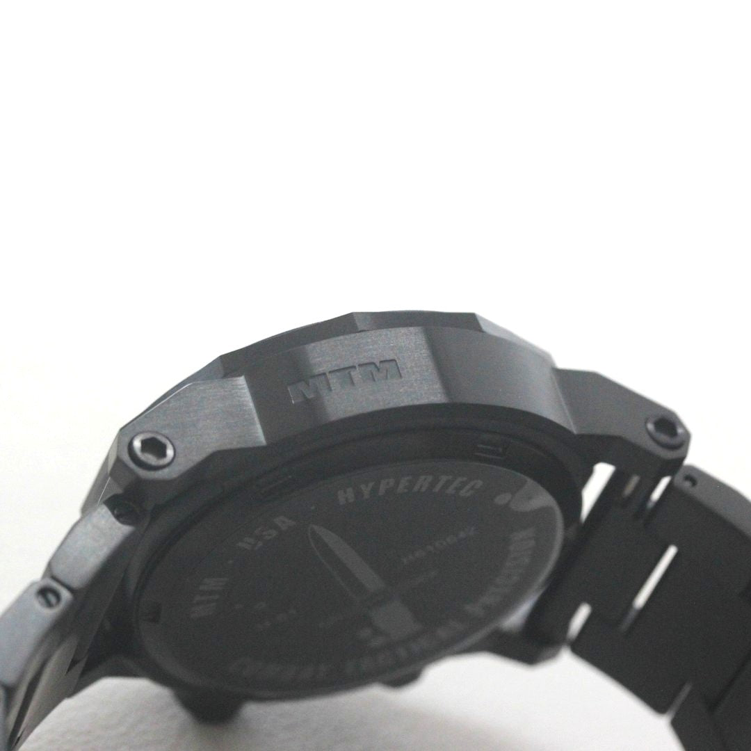 MTM ADVENTURE SERIES H-61 ブラック・ブルー H61-SBK-BLUE-MBSS クォーツ 腕時計 ケース側面