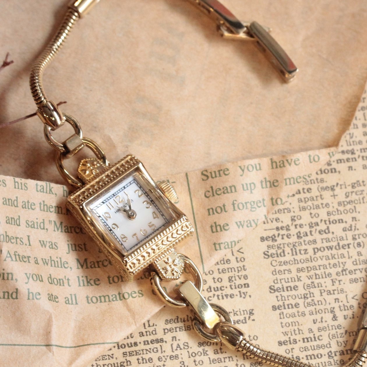 HAMILTON / ハミルトン / 280.002 / H31.231.113 / アメリカン クラシック / マザーオブパール / ヴィンテージレディース / hamilton-417