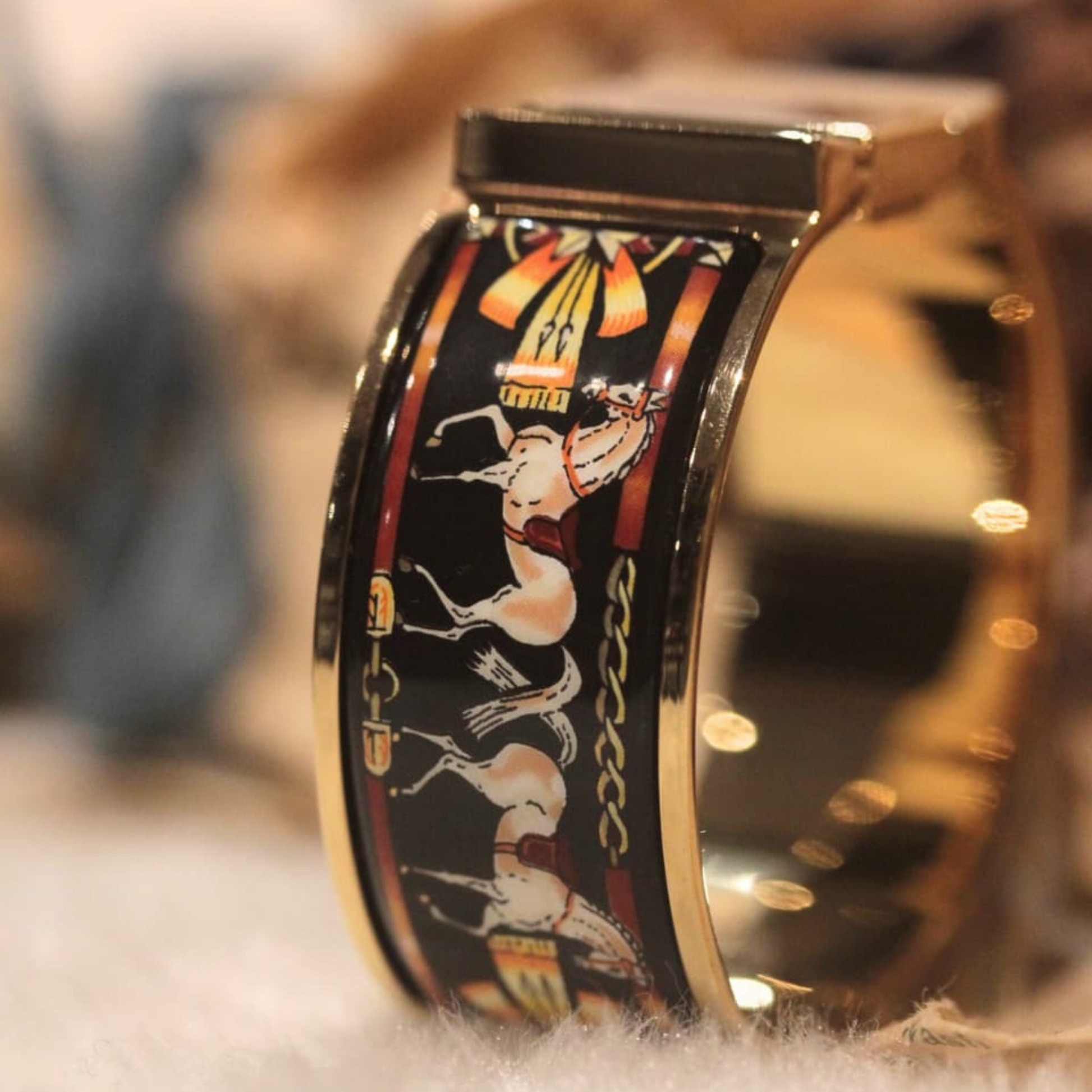 HERMES / エルメス / ロケL01.201 / エマイユ 七宝焼き HERMES / エルメス / ロケL01.201 / エマイユ 七宝焼き