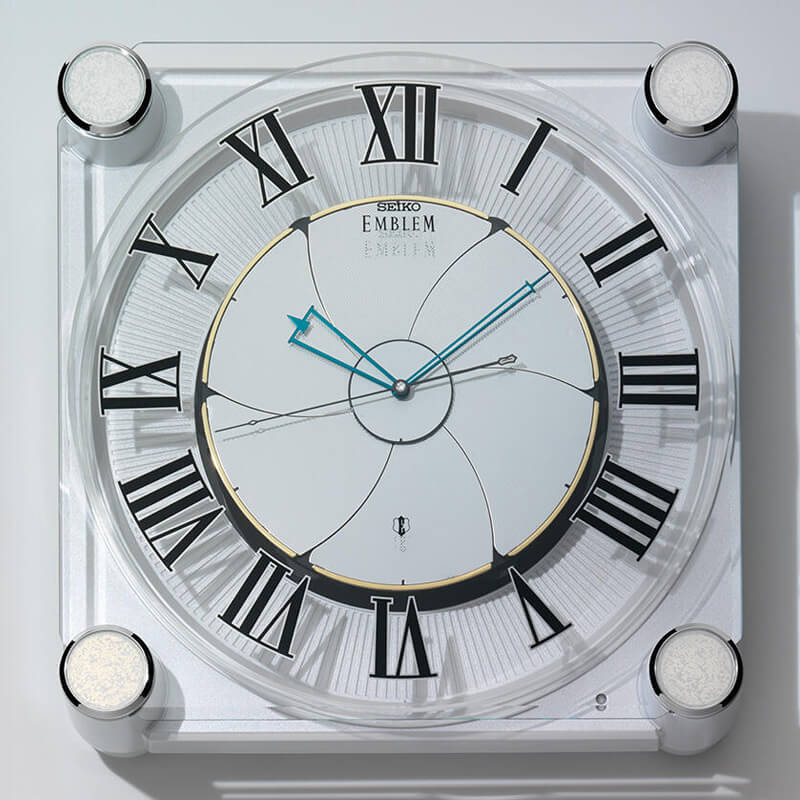 SEIKO EMBLEM(セイコー エムブレム) 白パール塗装 からくり