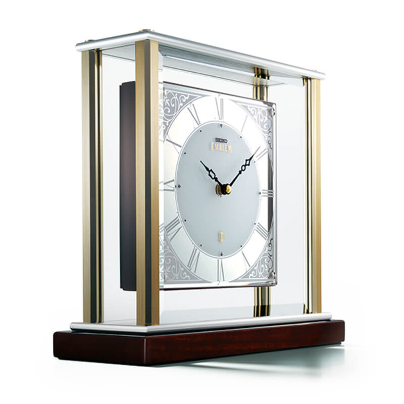 SEIKO EMBLEM セイコーエムブレム クオーツ置き時計【HW598S】 – 正美