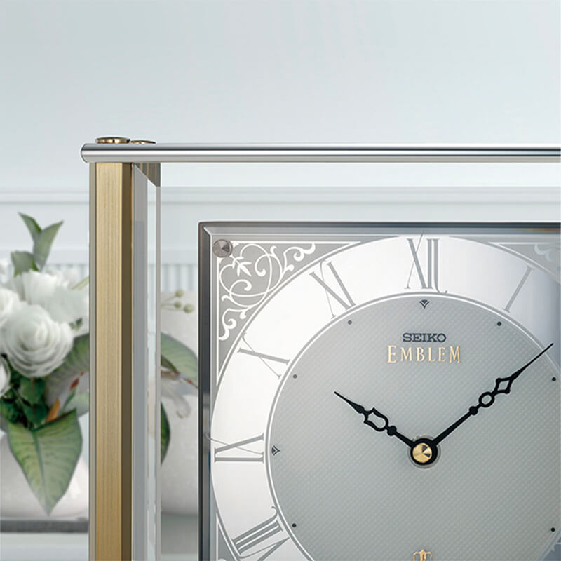 SEIKO EMBLEM セイコーエムブレム クオーツ置き時計【HW598S】 – 正美