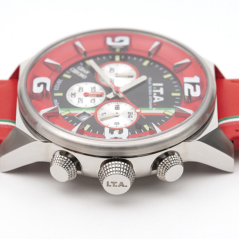 I.T.A.(アイティーエー)/GRAN CHRONO（グランクロノ）/ロッソ 27.00.04 腕時計 日本限定150本