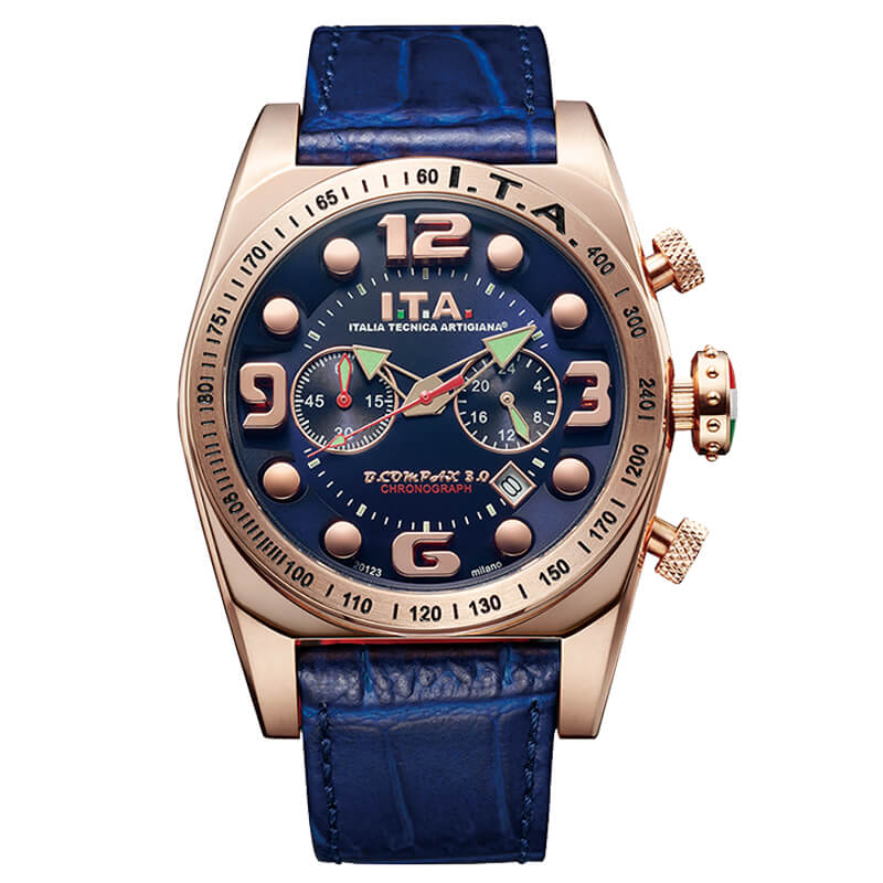 美品 I.T.A. アイティーエー 03.02.03 カプリッチョ メンズ腕時計 I.T.A. - I.T.A.カプリッチョ03.02.02 新品未使用品の通販 by