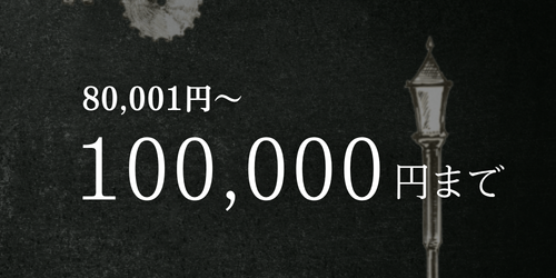 懐中時計価格別で選ぶ 8万から10万円まで