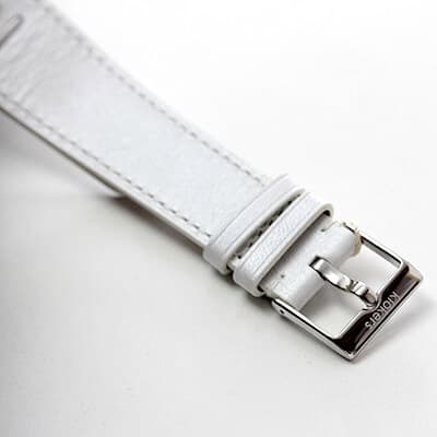 klokers(クロッカーズ)時計 専用 レザーベルト ホワイト klink-01-mc9 単品