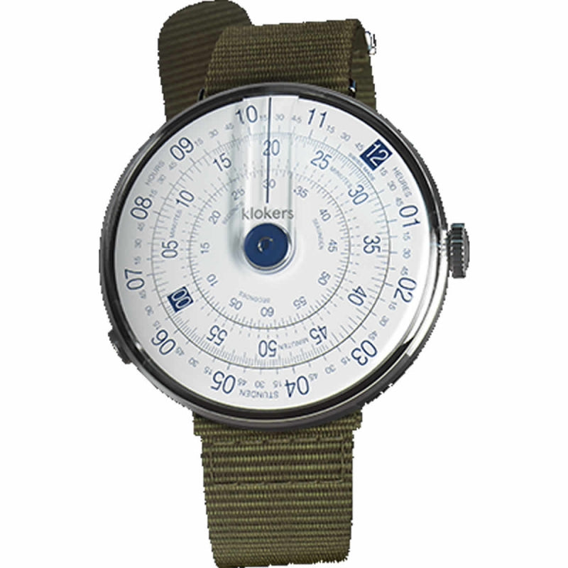 klokers(クロッカーズ）腕時計用Textile strap KLINK-03 ヴェール・アマンド