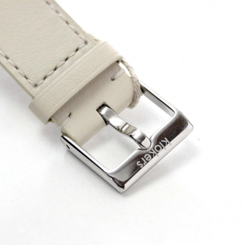 klokers(クロッカーズ)時計 専用 レザーベルト アイボリー KLINK-04-SC13 単品