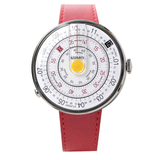 klokers(クロッカーズ)　時計klok01d1と専用ベルト ルージュカラー klink-01-mc8のセット　klok01d1-klink-01-mc8　腕時計
