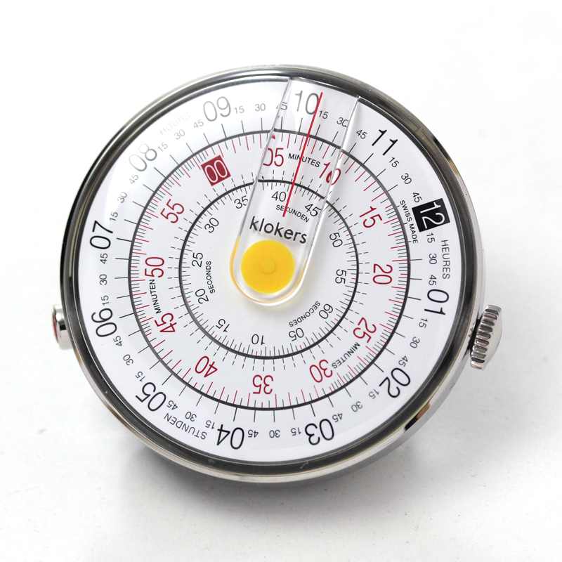 klokers(クロッカーズ)　時計KLOK01D1と専用革ケースKPART-01-C2のセット　KLOK01D1-KPART-01-C2
