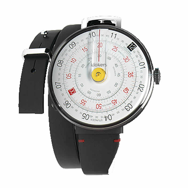 klokers(クロッカーズ）　KLOK-01-D1 腕時計とklokers(クロッカーズ）　専用 ジュエルブレスレット レザーベルト KLOK-01セット