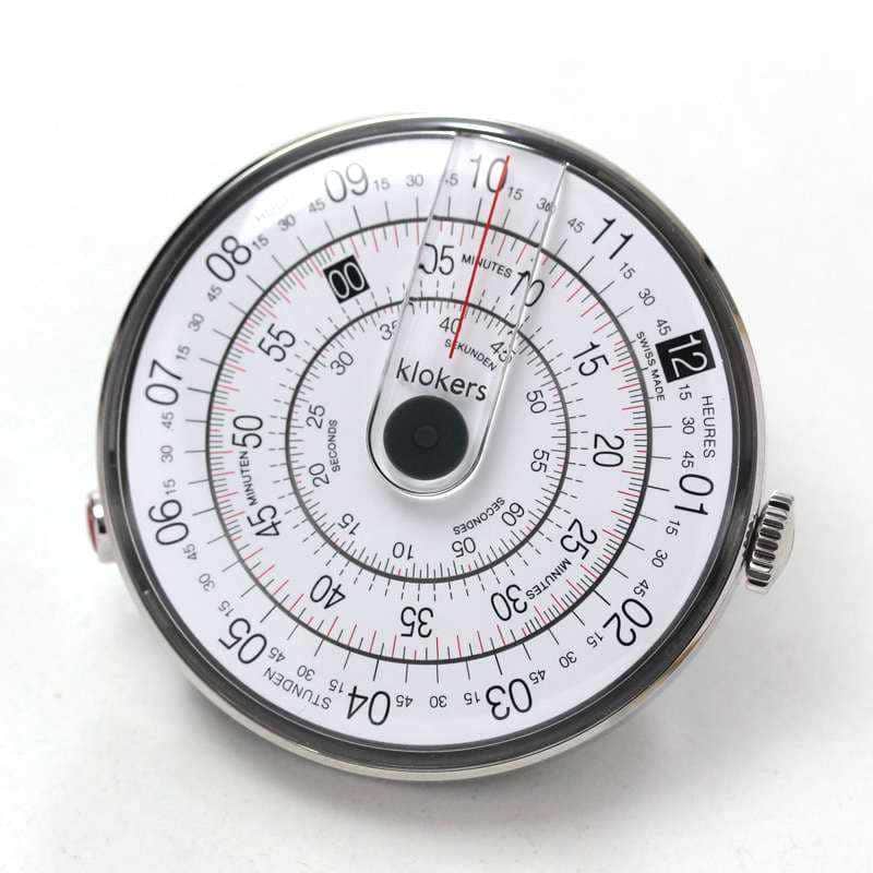 klokers(クロッカーズ)　時計klok01d2と専用ベルト ホワイトカラー klink-01-mc9のセット　klok01d2-klink-01-mc9　腕時計