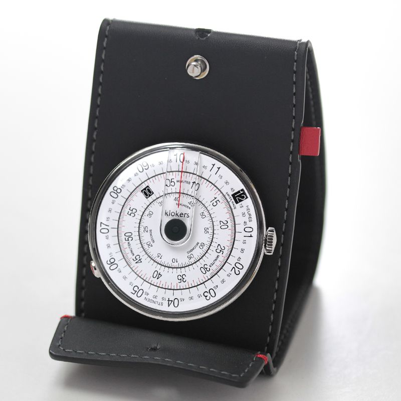 klokers(クロッカーズ)　時計KLOK01D2と専用革ケースKPART-01-C2のセット　KLOK01D2-KPART-01-C2