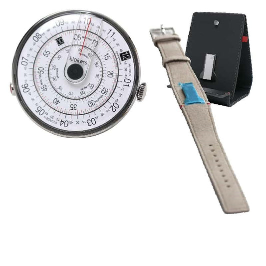 klokers(クロッカーズ)　時計本体とベルトとケースの3点セット　KLOK01D2-MC6-01-C2　腕時計