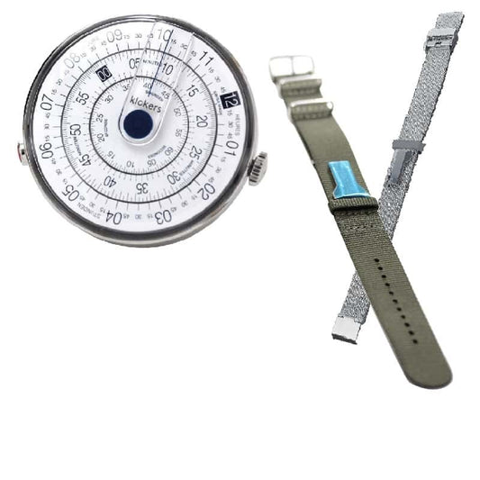 klokers(クロッカーズ)　時計本体と専用ベルト2種類(ヴェール・アマンドとメッシュベルト)の3点セット　KLOK01D4-03-MC2-05　腕時計