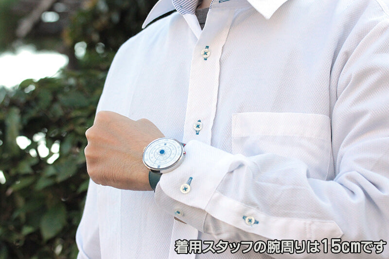 klokers(クロッカーズ)　時計KLOK01D4と専用 レザーベルト ヴィンテージブルー KLINK-04-SC10のセット　klok01d4-klink-04-sc10　腕時計