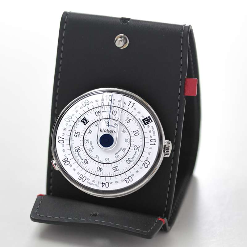 klokers(クロッカーズ)　時計KLOK01D4と専用革ケースKPART-01-C2のセット　KLOK01D2-KPART-01-C2