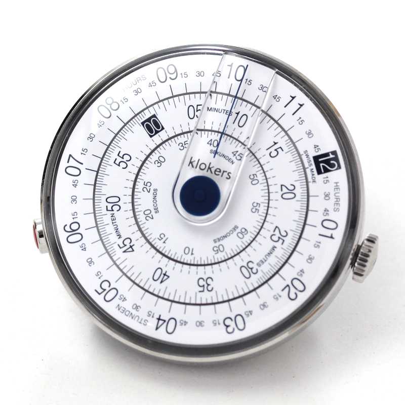 klokers(クロッカーズ)　時計KLOK01D4と専用革ケースKPART-01-C2のセット　KLOK01D2-KPART-01-C2
