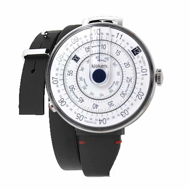 klokers(クロッカーズ）　KLOK-01-D4腕時計とklokers(クロッカーズ）　専用 ジュエルブレスレット レザーベルト KLOK-01セット
