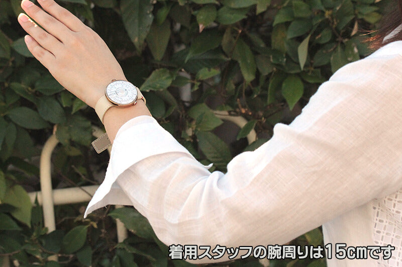 klokers(クロッカーズ)　時計KLOK08D1と専用 レザーベルト アイボリー KLINK-04-SC13のセット　klok08d1-klink-04-sc13　腕時計