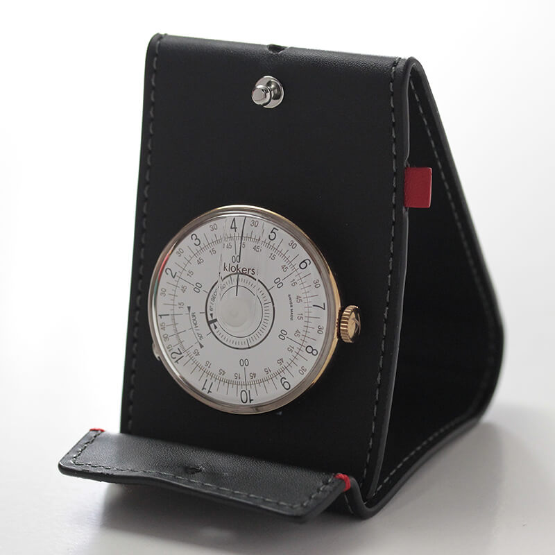 klokers(クロッカーズ)　時計KLOK08D1と専用革ケースKPART-01-C2のセット　KLOK08D1-KPART-01-C2