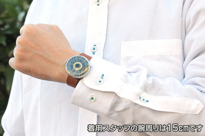 klokers(クロッカーズ)　時計KLOK08D3と専用 レザーベルト キャラメル KLINK-04-SC12のセット　klok08d3-klink-04-sc12　腕時計