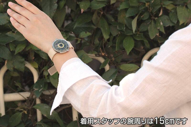 klokers(クロッカーズ)　時計KLOK08D3と専用 レザーベルト アイボリー KLINK-04-SC13のセット　klok08d3-klink-04-sc13　腕時計
