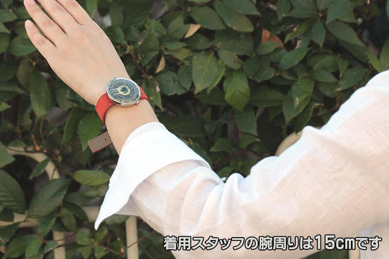 klokers(クロッカーズ)　時計KLOK08D3と専用 レザーベルト オレンジ KLINK-04-SC5のセット　klok08d3-klink-04-sc5 腕時計