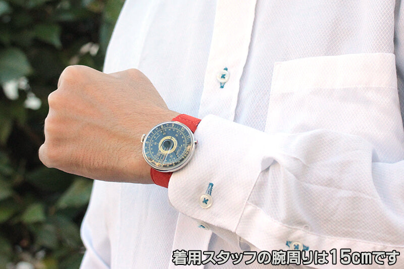 klokers(クロッカーズ)　時計KLOK08D3と専用 レザーベルト オレンジ KLINK-04-SC5のセット　klok08d3-klink-04-sc5 腕時計