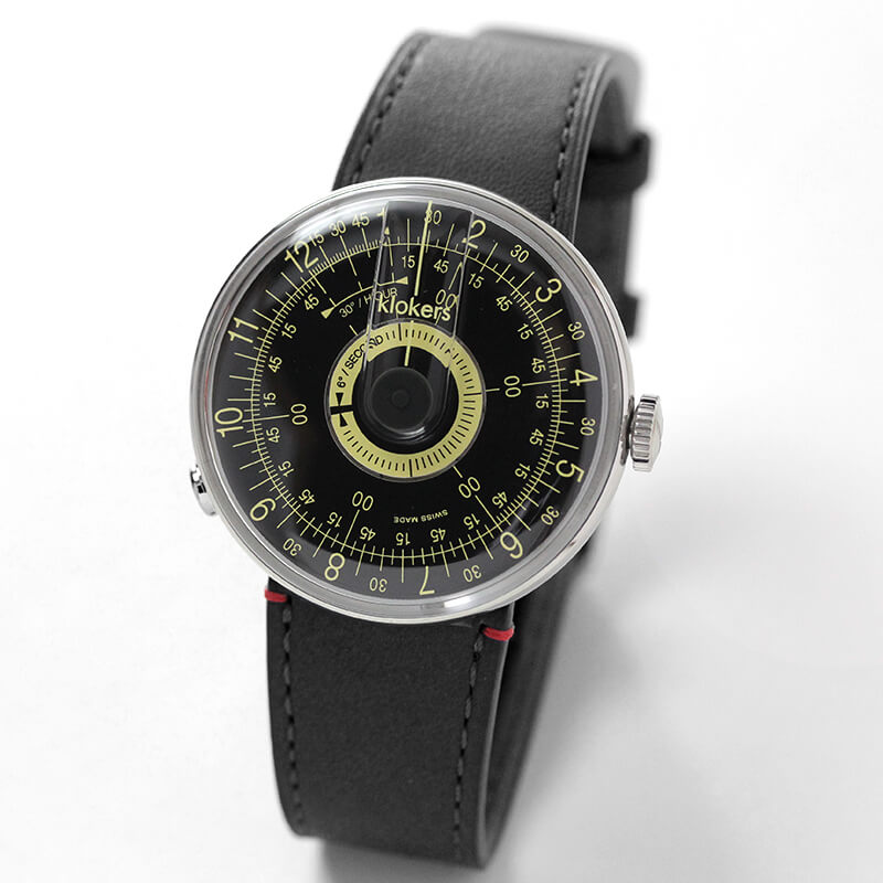 klokers(クロッカーズ)　時計KLOK08D3と専用ベルトブラック MC2のセット　klok08d3-mc2　腕時計