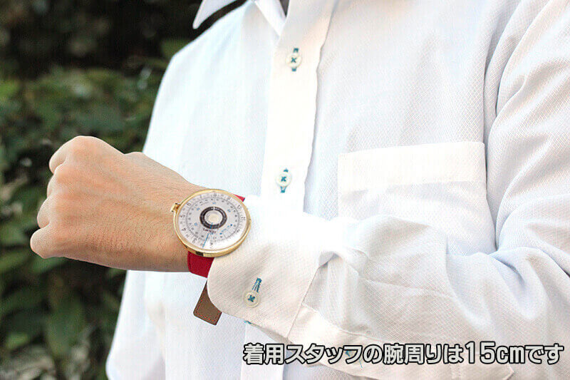 klokers(クロッカーズ)　時計klok08d5と専用ベルト ルージュカラー klink-01-mc8のセット　klok08d5-klink-01-mc8　腕時計