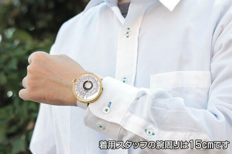 klokers(クロッカーズ)　時計klok08d5と専用ベルト ホワイトカラー klink-01-mc9のセット　klok08d5-klink-01-mc9　腕時計