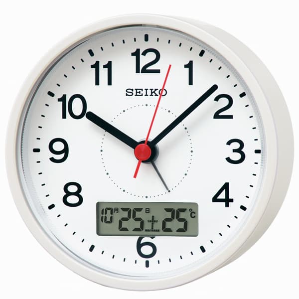 SEIKO セイコー スタンダード 電波目覚まし時計　KR333W