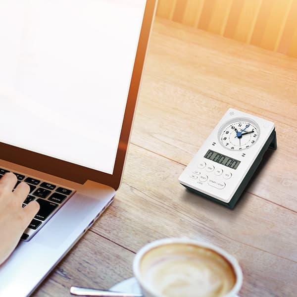 SEIKO セイコー スタディタイムビズ クオーツ目覚まし時計 KR514W